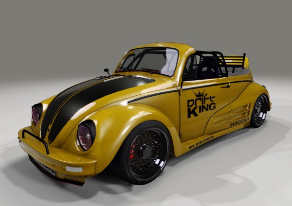 Volkswagen Beetle Cabrio drift 72' by FCL drift team