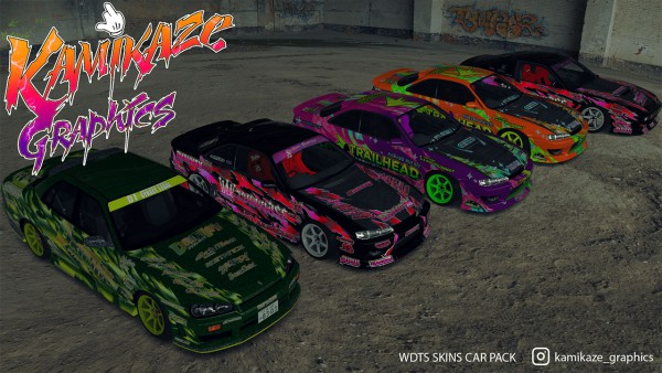 KAMIKAZE GRAPHICS WDTS Skin Pack